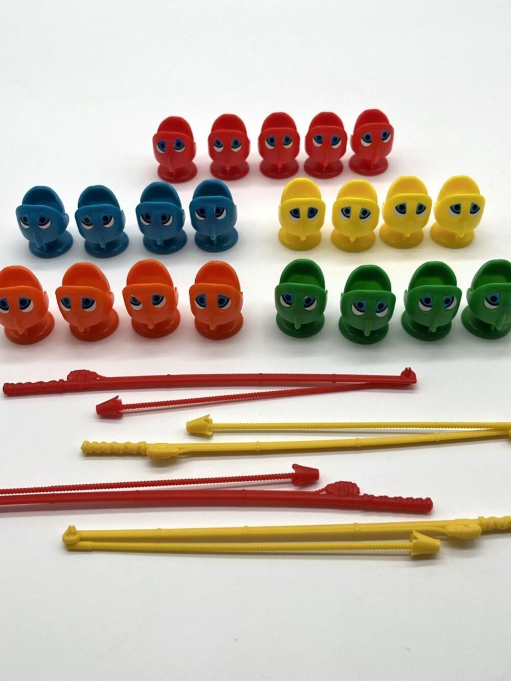 Lets Go Fishin' Game Replacement Parts 21 Fish 4 Fishing Poles Children Toy 2012